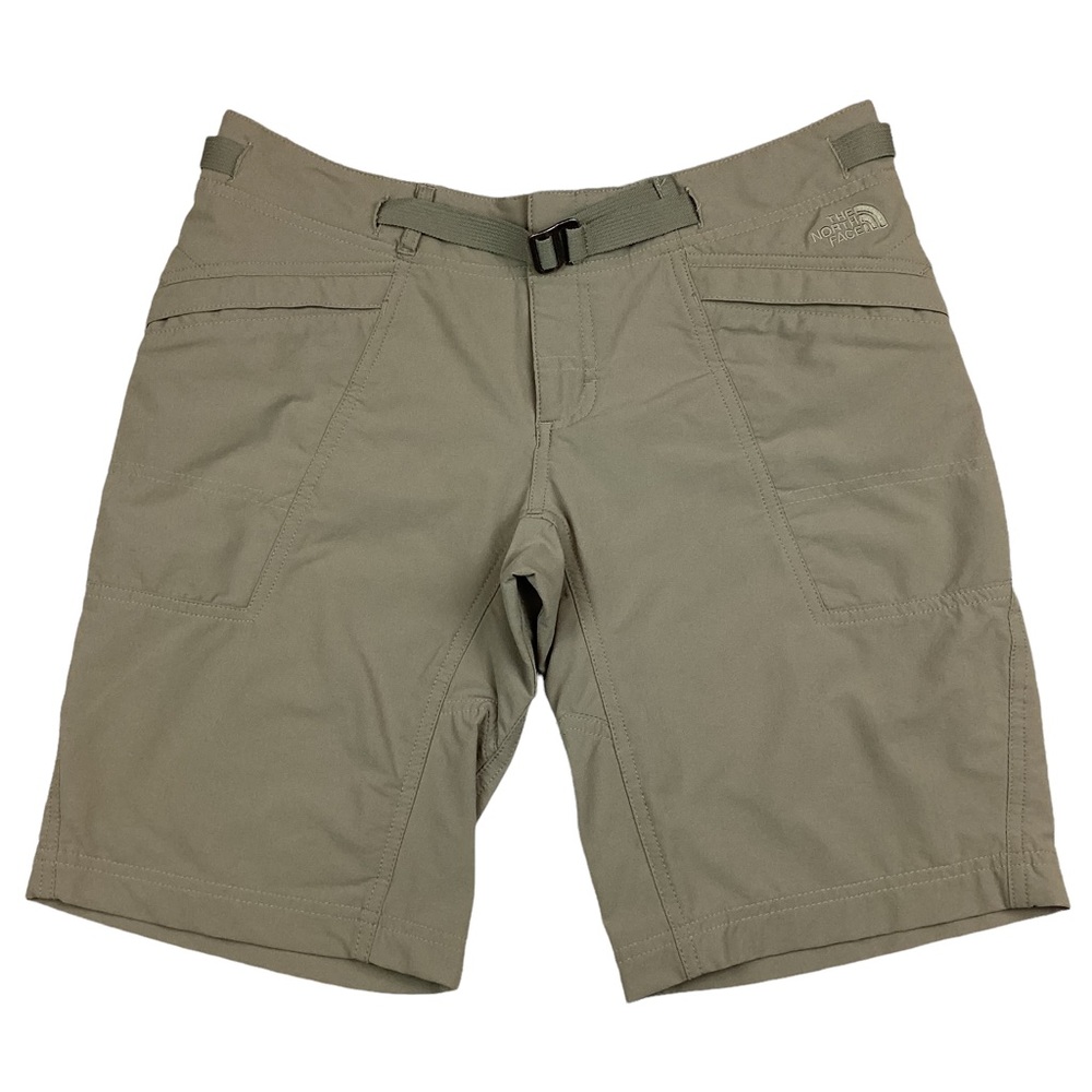 North Face Hiking Cargo Shorts Belted Tan